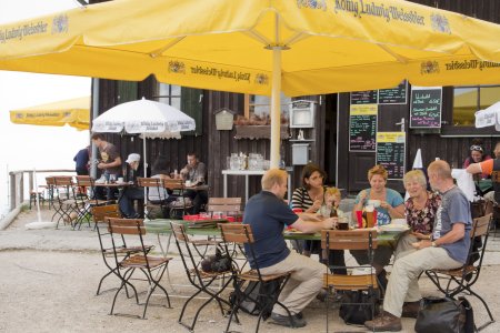 Lunch op de Tegelberg